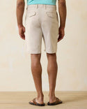 Tommy Bahama Beach Coast Linen-Blend Flat-Front 10-Inch Shorts | Stone Khaki - Caswell's Fine Menswear