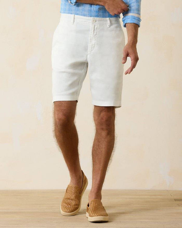 Tommy Bahama Beach Coast Linen-Blend Flat-Front 10-Inch Shorts | Continental - Caswell's Fine Menswear