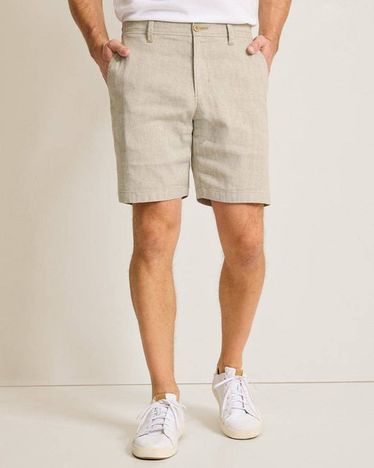 Tommy Bahama Beach Coast Stretch-Linen 9-Inch Shorts | Beach
