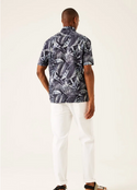 Shirt Short Sleeve, Navy - Caswell's Fine Menswear