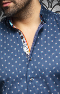 Knit Shirt | GOYA, Navy - Caswell's Fine Menswear