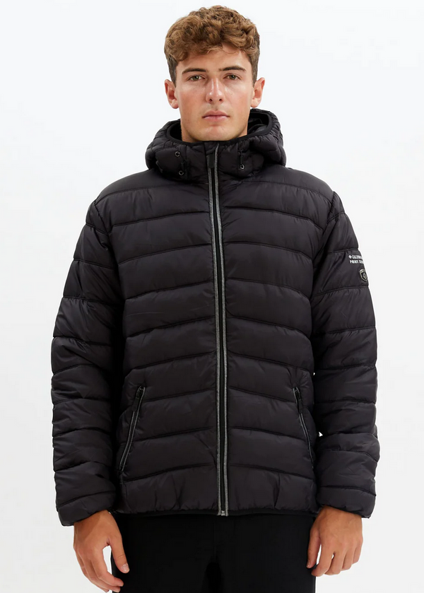 Packable Ultra Lightweight Jacket, Black - Caswell's Fine Menswear