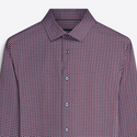 Bugatchi Ooohcotton Shirt James, Burgandy - Caswell's Fine Menswear