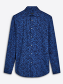 Bugatchi Ooohcotton Shirt James, French Blue - Caswell's Fine Menswear