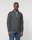 Johnnie-O Sully 1/4 Zip Pullover, Pewter - Caswell's Fine Menswear