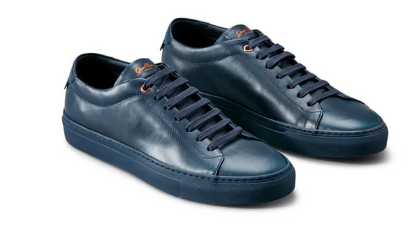 Good Man Edge Lo-Top Sneaker, Navy - Caswell's Fine Menswear