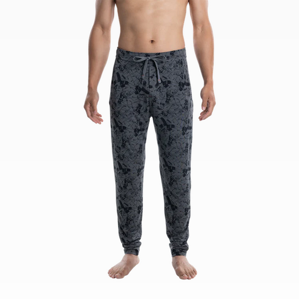 Saxx Snooze Pants / Wild Slapshot- Graphite - Caswell's Fine Menswear