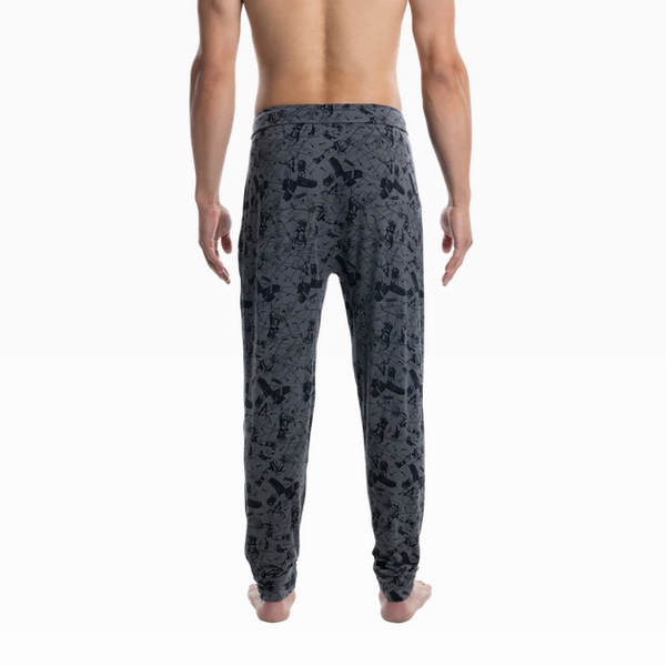 Saxx Snooze Pants / Wild Slapshot- Graphite - Caswell's Fine Menswear