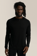 Good Man MVP V-Notch Sweater, Black - Caswell's Fine Menswear