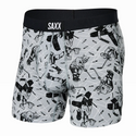 Saxx Vibe Super Soft Boxer Brief / Wild Slapshot- Liner Grey - Caswell's Fine Menswear