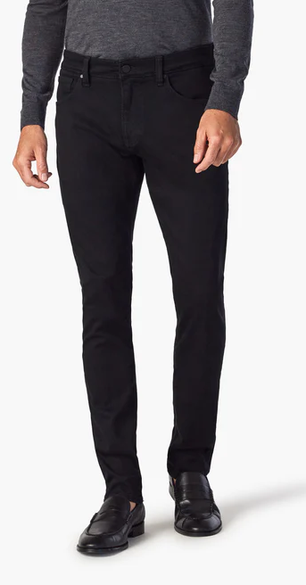 34 Heritage Cool Tapered Leg Jeans In Black Urban - Caswell's Fine Menswear
