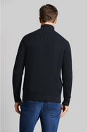 Bugatti Sweater Full Zip, Navy - Caswell's Fine Menswear
