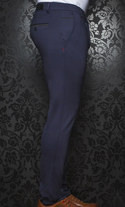Au Noir Pants Beretta, Midnight - Caswell's Fine Menswear
