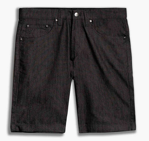 Lois Short 5 Pocket Dennis, Charcoal - Caswell's Fine Menswear