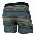 Saxx Vibe Super Soft Boxer Brief / Hyperactive Stripe- Multi - Caswell's Fine Menswear