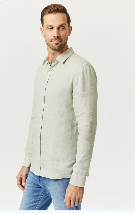 Mavi Linen Button up Shirt | Moonstruck - Caswell's Fine Menswear