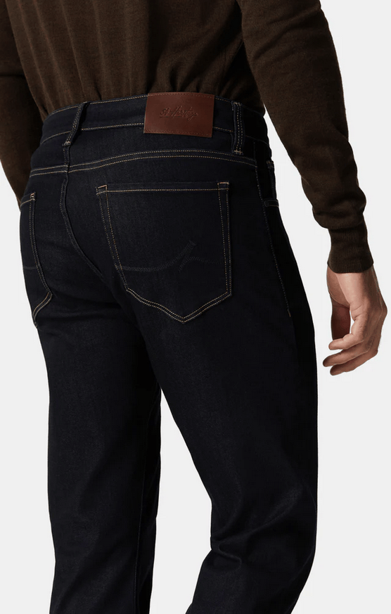 34 Heritage Cool Tapered Leg Jeans In Midnight Refined - Caswell's Fine Menswear