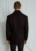 Brunn & Stengade Kodiak Regular Fit Coat | Black - Caswell's Fine Menswear