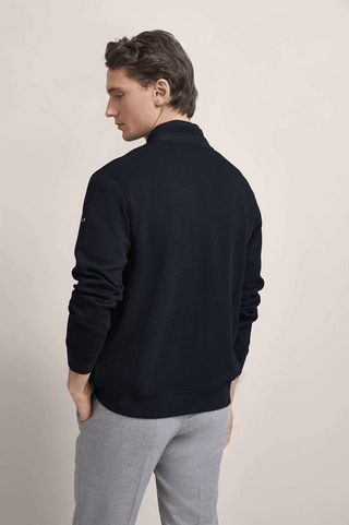Bugatti Knit Full Zip | Navy - Caswell's Fine Menswear
