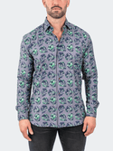 Maceoo Fibonacci SkullPatch | Grey - Caswell's Fine Menswear