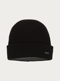 Bugatti Reversible Ribbed Hat | Black/Grey - Caswell's Fine Menswear