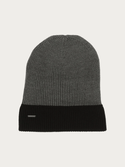 Bugatti Reversible Ribbed Hat | Black/Grey - Caswell's Fine Menswear