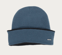 Bugatti Reversible Ribbed Hat | Navy/Denim - Caswell's Fine Menswear
