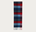 Bugatti Cashmink Scarf Check Pattern - Made in Germany - Caswell's Fine Menswear