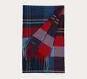 Bugatti Cashmink Scarf Check Pattern - Made in Germany - Caswell's Fine Menswear