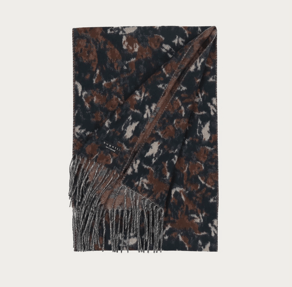 Bugatti Cashmink Scarf - Made in Germany | Navy - Caswell's Fine Menswear