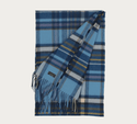 Bugatti Cashmink Scarf - Made in Germany | Blue - Caswell's Fine Menswear