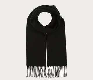 Bugatti Cashmink Scarf - Made in Germany | Black - Caswell's Fine Menswear
