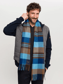 Bugatti Cashmink Scarf - Made in Germany | Teal - Caswell's Fine Menswear