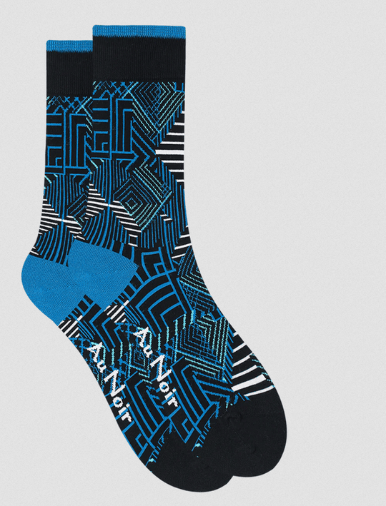 Chaussettes Au Noir | Bleu