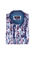Mizumi Shirt Long Sleeve | Multi - Caswell's Fine Menswear