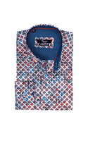 Mizumi Shirt Long Sleeve | Multi - Caswell's Fine Menswear