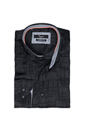 Mizumi Shirt Long Sleeve | Black - Caswell's Fine Menswear