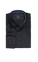 Mizumi Shirts Long Sleeve | Black - Caswell's Fine Menswear