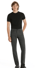 Point Zero GRANT Super Flex Stretch Pants | Charcoal - Caswell's Fine Menswear