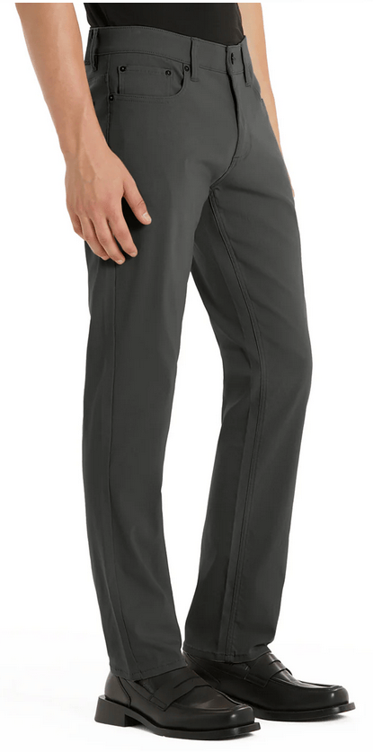Point Zero GRANT Super Flex Stretch Pants | Charcoal - Caswell's Fine Menswear