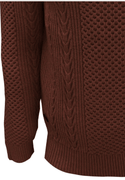 Point Zero CUDI Cabel Knit Cashmere Like Sweater | Paprika - Caswell's Fine Menswear