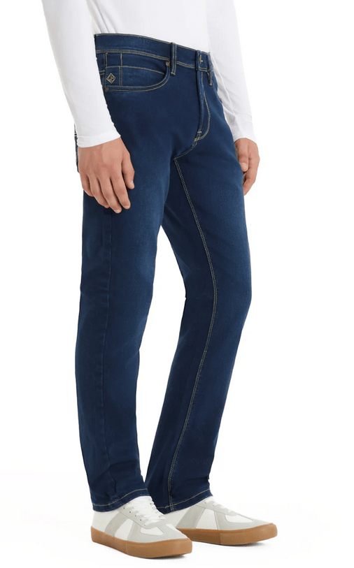 Point Zero STEVEN Five Pocket Stretch Jean | Medium Indigo - Caswell's Fine Menswear
