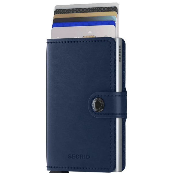 Secrid Mini Wallet Original Navy - Caswell's Fine Menswear