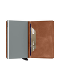 Secrid Slimwallet Vintage Congac/Silver - Caswell's Fine Menswear