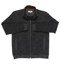 7 Downie St. Full Zip Waffle Knit Cardigan Sweater | Green - Caswell's Fine Menswear