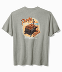 Tommy Bahama Plenty at Steak Graphic T-Shirt | Grey Heather - Caswell's Fine Menswear