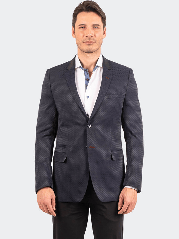 Maceoo Blazer Socrate Resistance20 Black - Caswell's Fine Menswear