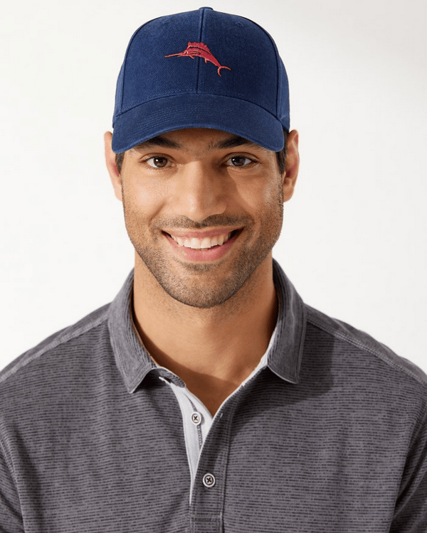 Tommy Bahama The Marlin Packable Cap | Navy - Caswell's Fine Menswear