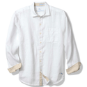 Tommy Bahama Paradise Breezer Long Sleeve Linen | White - Caswell's Fine Menswear