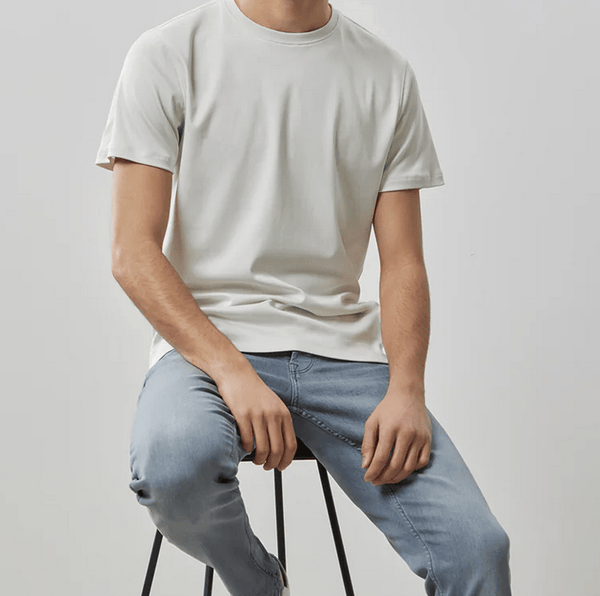 Robert Barakett Tee | Ivory - Caswell's Fine Menswear
